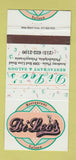 Matchbook Cover - Di Leo's Restaurant Philadelphia PA 30 Strike