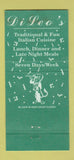 Matchbook Cover - Di Leo's Restaurant Philadelphia PA 30 Strike
