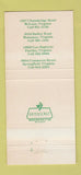 Matchbook Cover - Rocco's Italian Manassas VA McLean 30 Strike