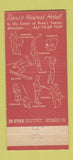 Matchbook Cover - Hotel Mapes casino Reno NV 30 Stick