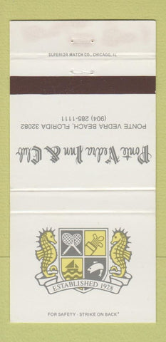 Matchbook Cover - Ponte Vedra Beach Inn Club FL 30 Strike