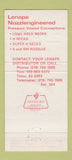 Matchbook Cover - Engergy Products Group Gulf Western West Chester PA 30 Strike
