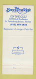 Matchbook Cover - Breckenridge Resort Hotel St Petersburg Beach FL 30 Strike