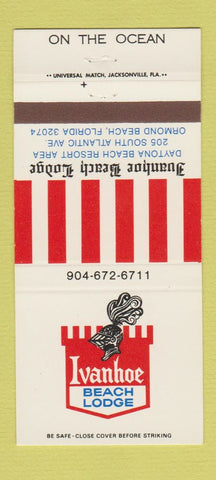 Matchbook Cover - Ivanhoe Beach Lodge Ormond Beach FL 30 Strike