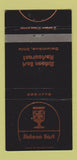 Matchbook Cover - Sixteen East Restaurant Columbus OH 30 Strike
