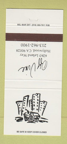 Matchbook Cover - Off Vine Hollywood CA 30 Strike