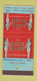 Matchbook Cover - Golden Bank Casino Reno NV girlie 30 Stick