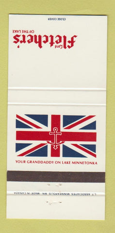 Matchbook Cover - Lord Fletcher's On the Lake Spring Park MN 30 Strike
