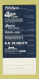 Matchbook Cover - Lord Fletcher's On the Lake Spring Park MN 30 Strike