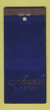 Matchbook Cover - Avisco Rayon FUZZY 30 Stick