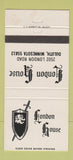 Matchbook Cover - London House Duluth MN 30 Strike