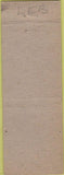 Matchbook Cover - Pittenturf Tavern Quentin PA German Shepherd