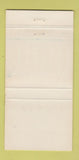 Matchbook Cover - Rum Runners Seafood North Myrtle Beach SC WEAR 30 Strike
