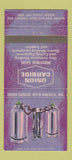 Matchbook Cover - Union Carbide San Juan Puerto Rico Mayaguez 30 Strike