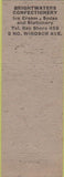 Matchbook Cover - Manfredie's Liquors Brightwaters NY Wire Haired Terrier
