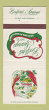 Matchbook Cover - Bedford Springs Hotel Bedford PA 30 Strike