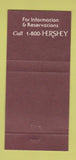Matchbook Cover - Hershey Lodge Convention Center PA? 30 Strike