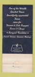 Matchbook Cover - Le Mont Pittsburgh PA WEAR 30 Strike