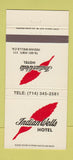 Matchbook Cover - Indian Wells Hotel Indian Wells CA 30 Strike