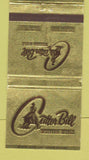 Matchbook Cover - Cutter Bill Western World Houston Dallas TX 30 Strike