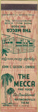 Matchbook Cover - Mecca Fine Food Raymondville TX