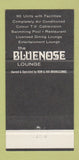 Matchbook Cover - Branscombe's Motor Inn Ottawa ON 30 Strike