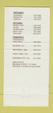 Matchbook Cover - Mexicali Rosa's Mexican Food Ottawa ON Toronto 30 Strike