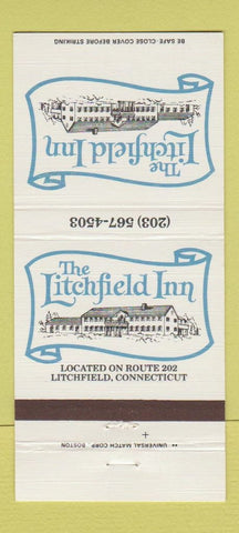 Matchbook Cover - Litchfield Inn CT 30 Strike