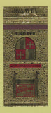 Matchbook Cover - Baron's Beef & Spirits Tucson AZ 30 Strike