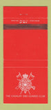 Matchbook Cover - Cavalry and Guards Club WEAR 30 Strike