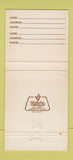 Matchbook Cover - Frankie's Fort Lauderdale FL 30 Strike