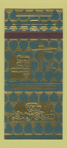 Matchbook Cover - The Living Room Warren OH 30 Strike