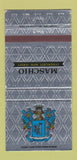 Matchbook Cover - Maschio Lyndhurst NJ Italian rstaurant 30 Strike