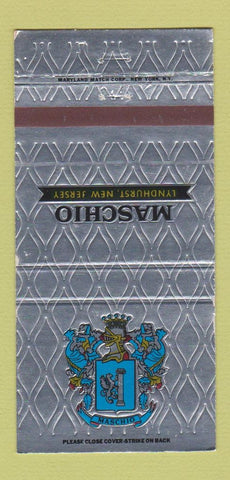 Matchbook Cover - Maschio Lyndhurst NJ Italian rstaurant 30 Strike