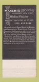 Matchbook Cover - Maschio Lyndhurst NJ Italian rstaurant 30 Strike
