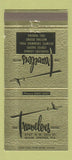 Matchbook Cover - Travelers Hotel Miami Springs FL 30 Strike