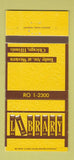 Matchbook Cover - Library Chicago IL restaurant 30 Strike