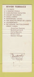 Matchbook Cover - River Terrace Motel Restaurant Gatlinburg TN 30 Strike
