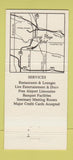 Matchbook Cover - King's Plaza Hotel Franklin Park IL 30 Strike