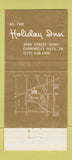 Matchbook Cover - Leopard Restaurant  Holiday inn Cornwells Heights PA 30 Strike