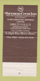 Matchbook Cover - Lakeview Restaurant Austin TX Sheraton Crest Hotel 30 Strike
