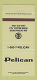 Matchbook Cover - Pelican Miami Beach FL 30 Strike