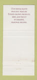 Matchbook Cover - Biltmore Estate Deer Park 30 Strike