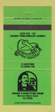 Matchbook Cover - Hanger Salon Pagano's Marriott St Louis MO GREEN 30 Strike