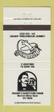 Matchbook Cover - Hanger Salon Pagano's Marriott St Louis MO WHITE 30 Strike