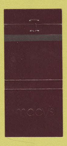 Matchbook Cover - Macy's Department Store WEAR 30 Strike