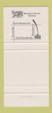 Matchbook Cover - Bourbon Street Station Charlotte NC 30 Strike