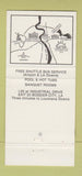 Matchbook Cover - Louisiana Downs Horse Racing Bossier City LA 30 Strike