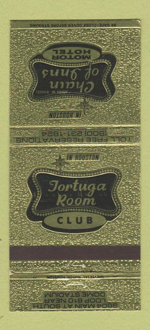 Matchbook Cover - Chain of Inns Motor Hotel Houston TX 30 Strike