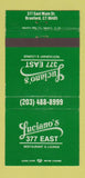 Matchbook Cover - Luciano's Restaurant Branford CT 30 Strike